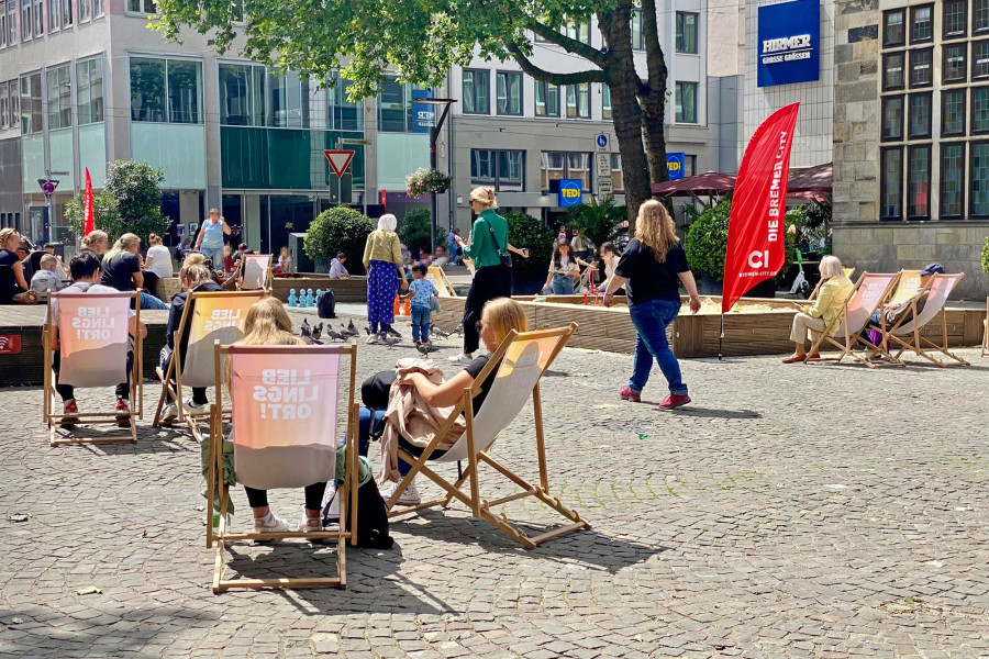 Sandkaesten Liegestuehle